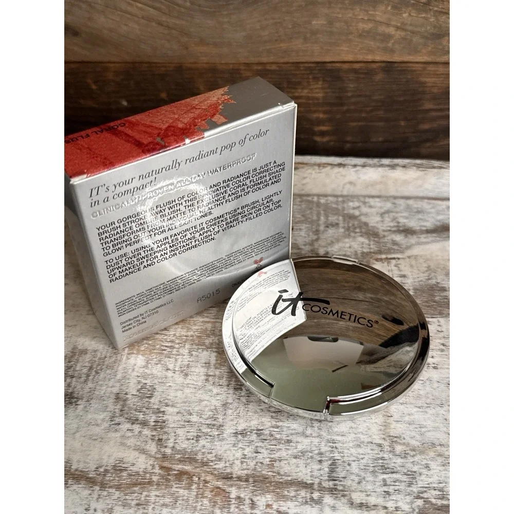 It Cosmetics Ombre Radiance Blush Coral Flush Discontinued Rare NEW | MSRP = $34